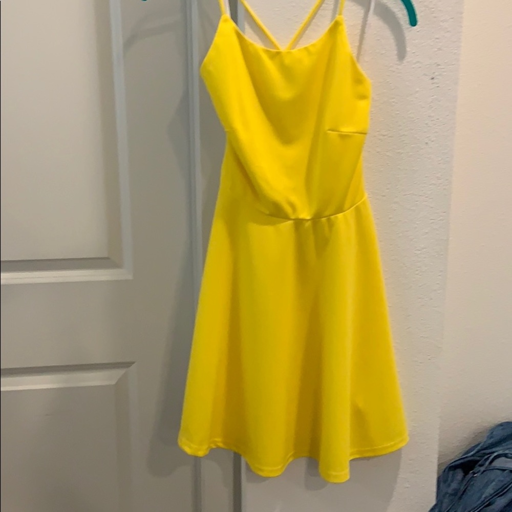 Agaci yellow dress